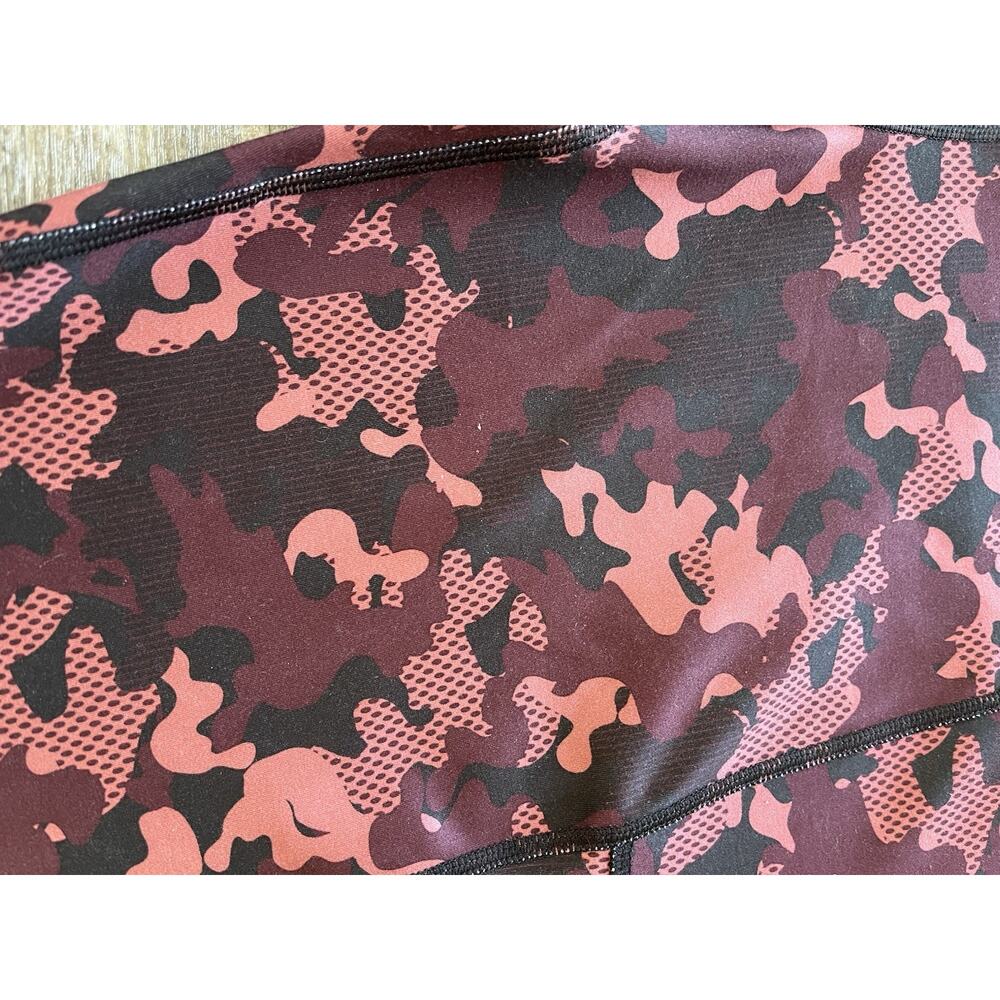 Sweaty Betty Super Sculpt Full Length Workout Leggings 27" Purple Camo, Large - Picture 8 of 11